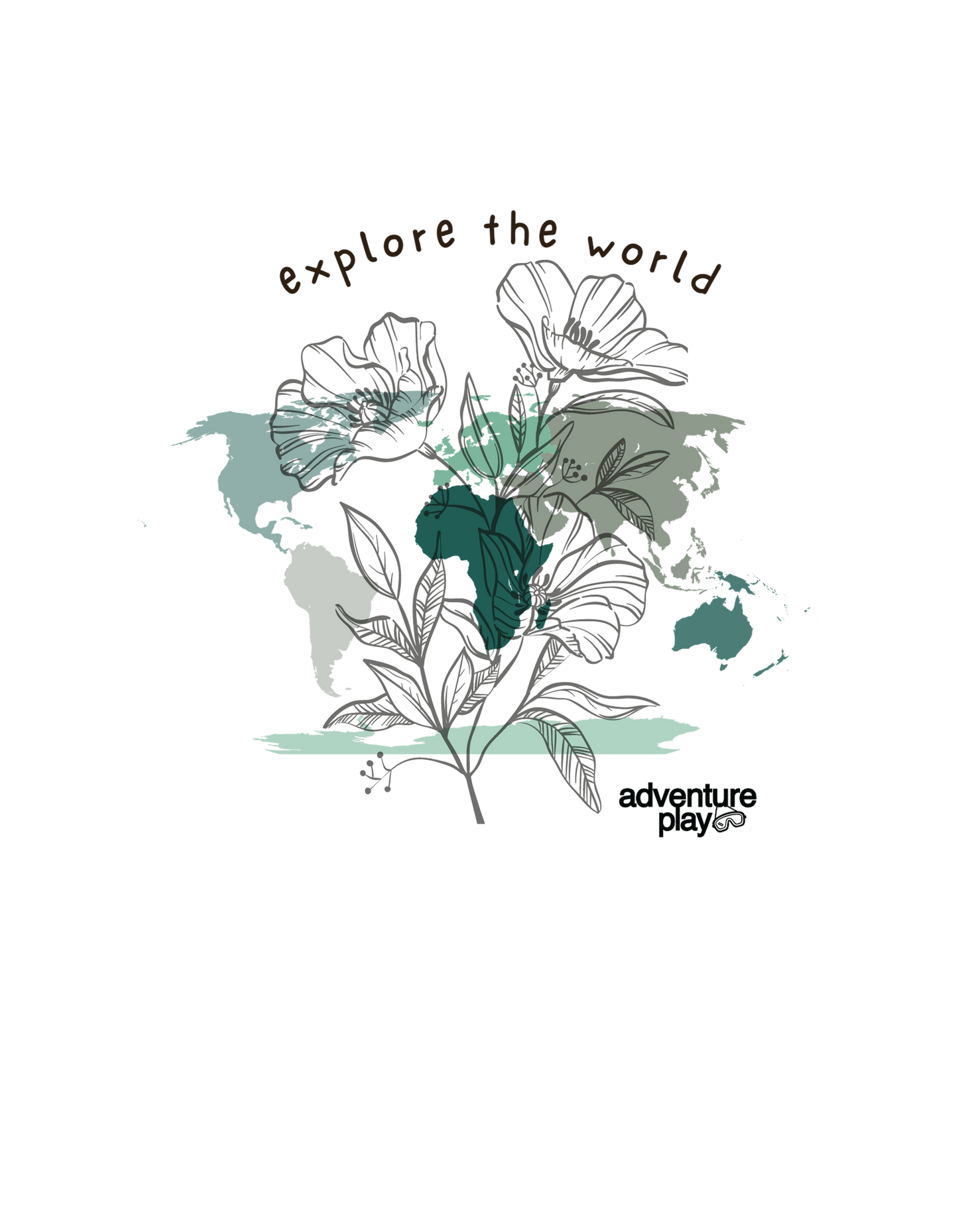 Adventureplay - Explore the world || Round neck