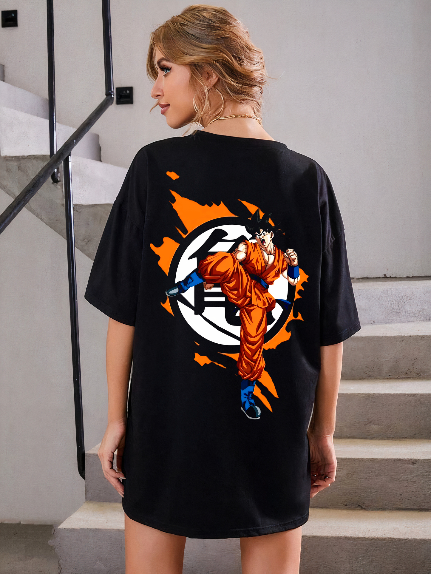 Dragon Ball Z GOKU son 001 Oversized T-shirt