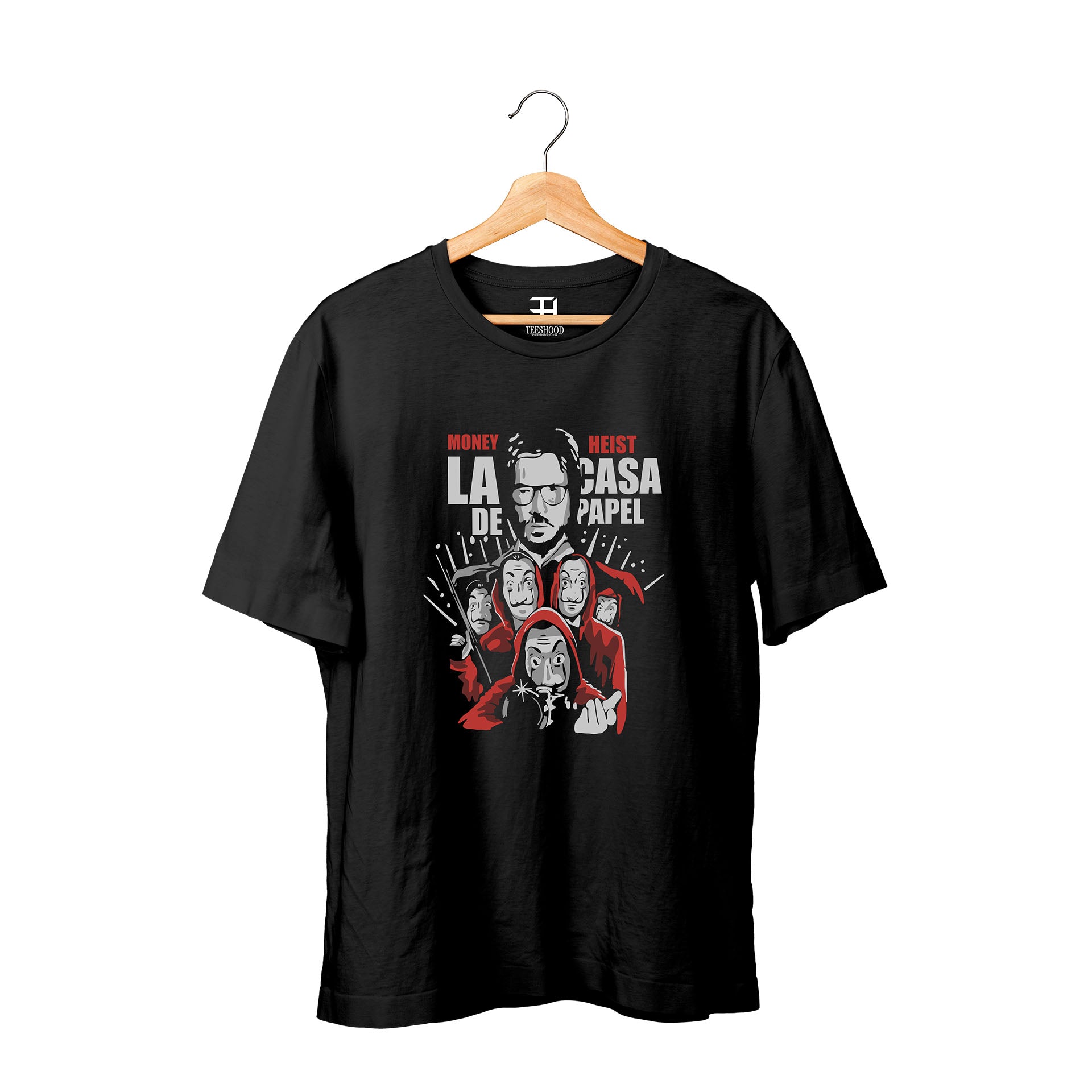 Buy La Casa De Papel Money Heist Printed T-shirt Online in India