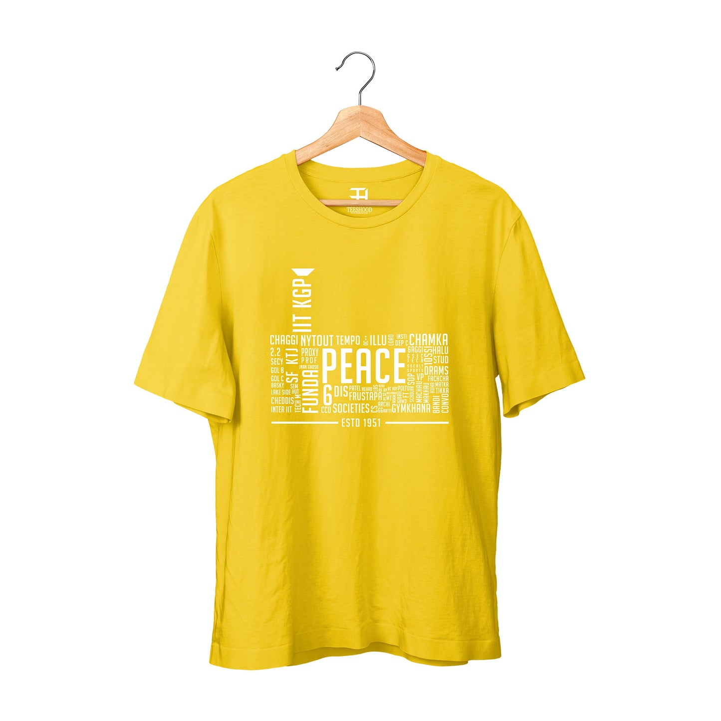 Peace - IIT Kharagpur T-shirt - Teeshood