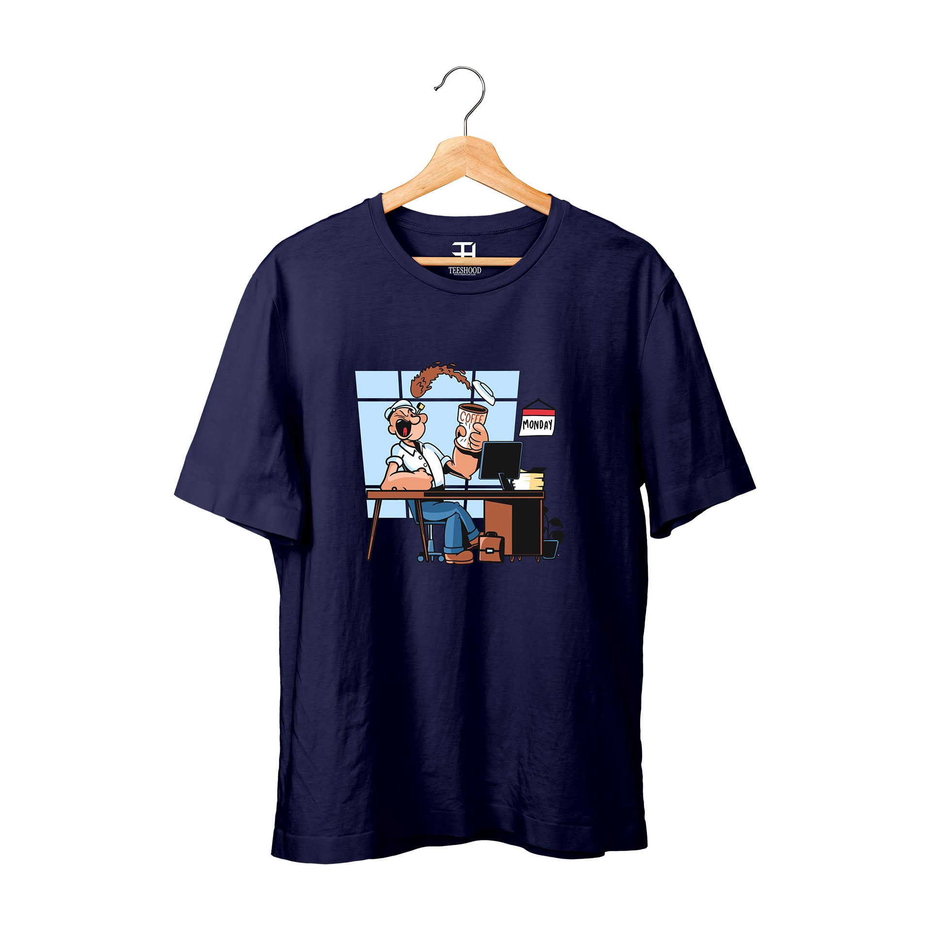 Buy Popeye The Sailor Man Printed Cartoon T-shirt Online in India