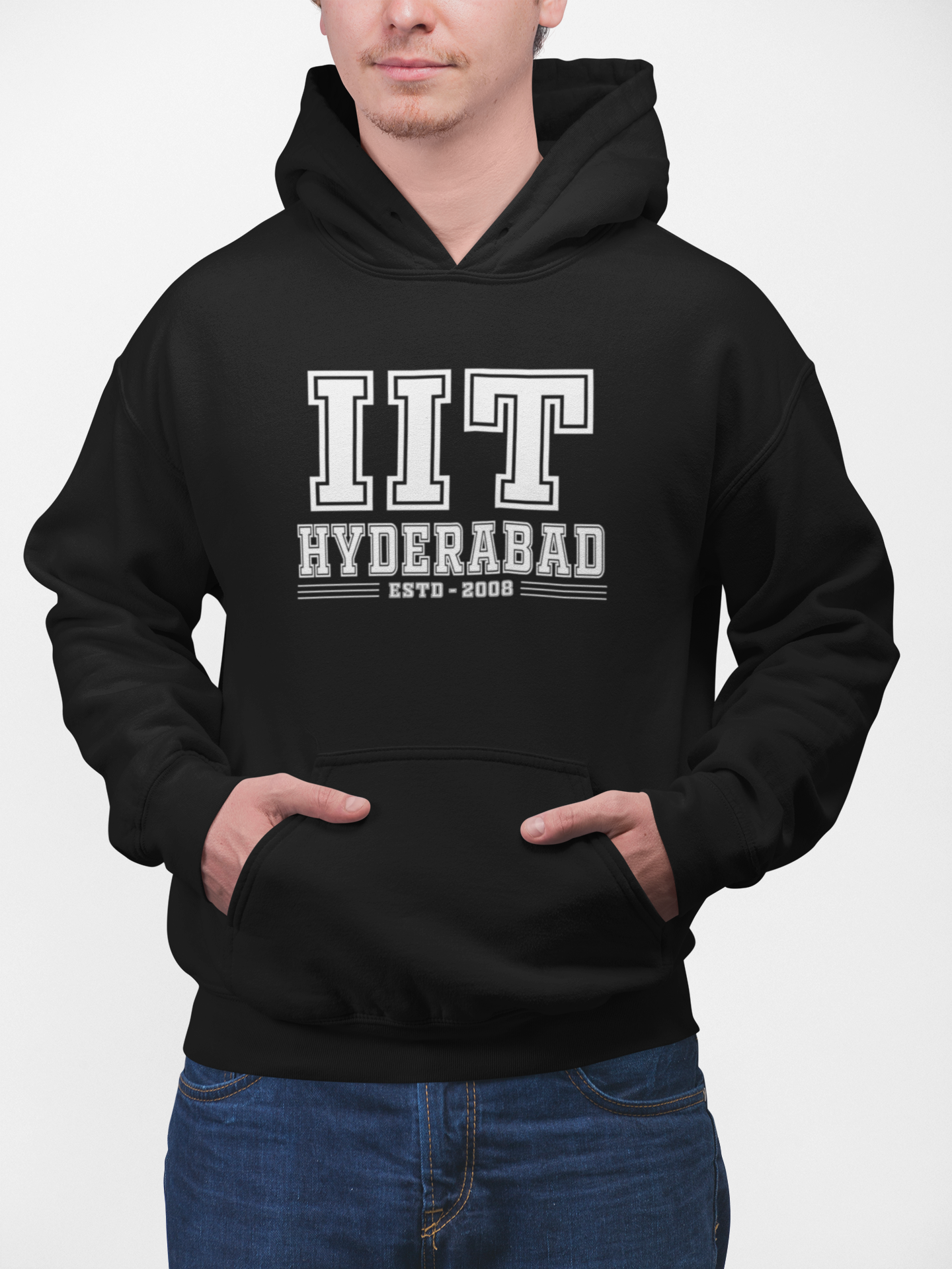 IIT Hyderabad Printed Hoodie Online in India Teeshood