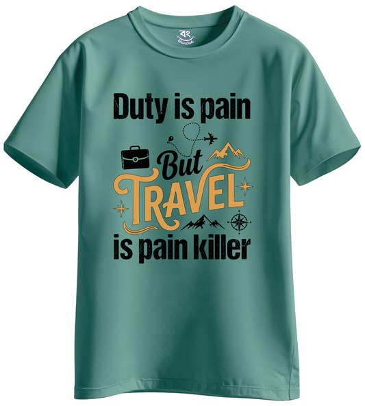 Travel Is Pain Killer - BONG KHUNSHUTI