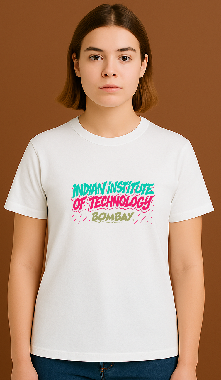 IIT BOMBAY round neck t-shirt-teeshood.com
