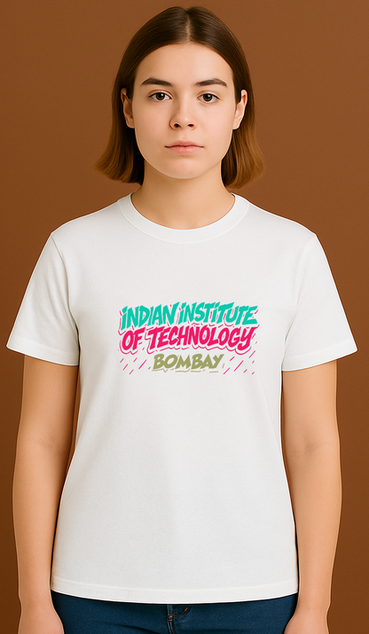 IIT BOMBAY round neck t-shirt-teeshood.com