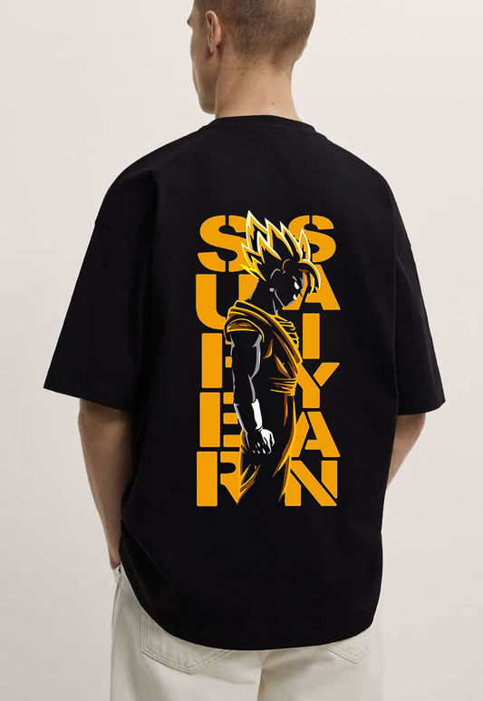 Dragon Ball Z super saiyan Oversized T-shirt-teeshood.om