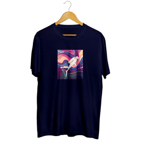 Adventureplay - Diver in colourful bg || Round neck