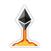 Ethereum - Cryptocurrency Sticker