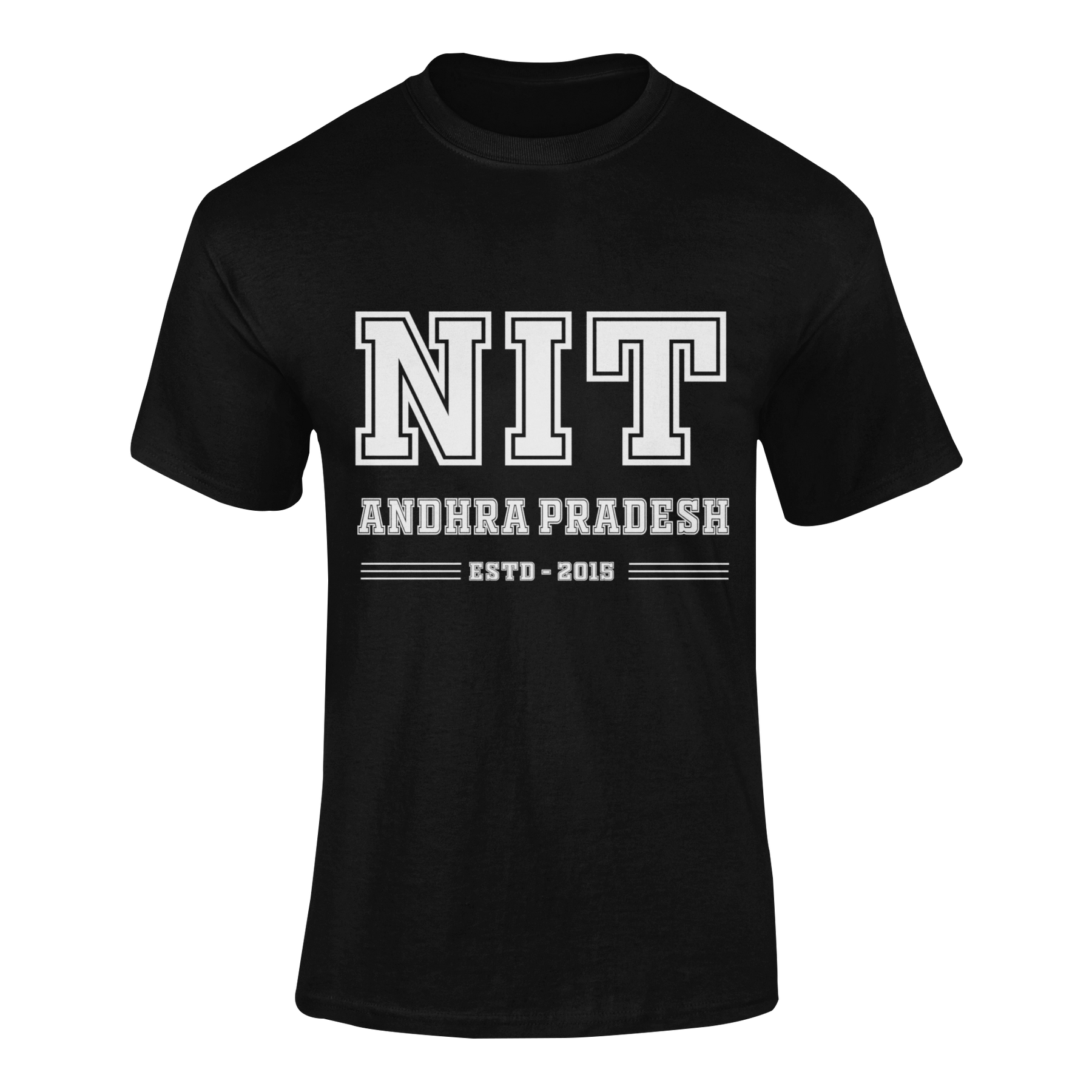 NIT ANDHRA Pradesh black - teeshood.com
