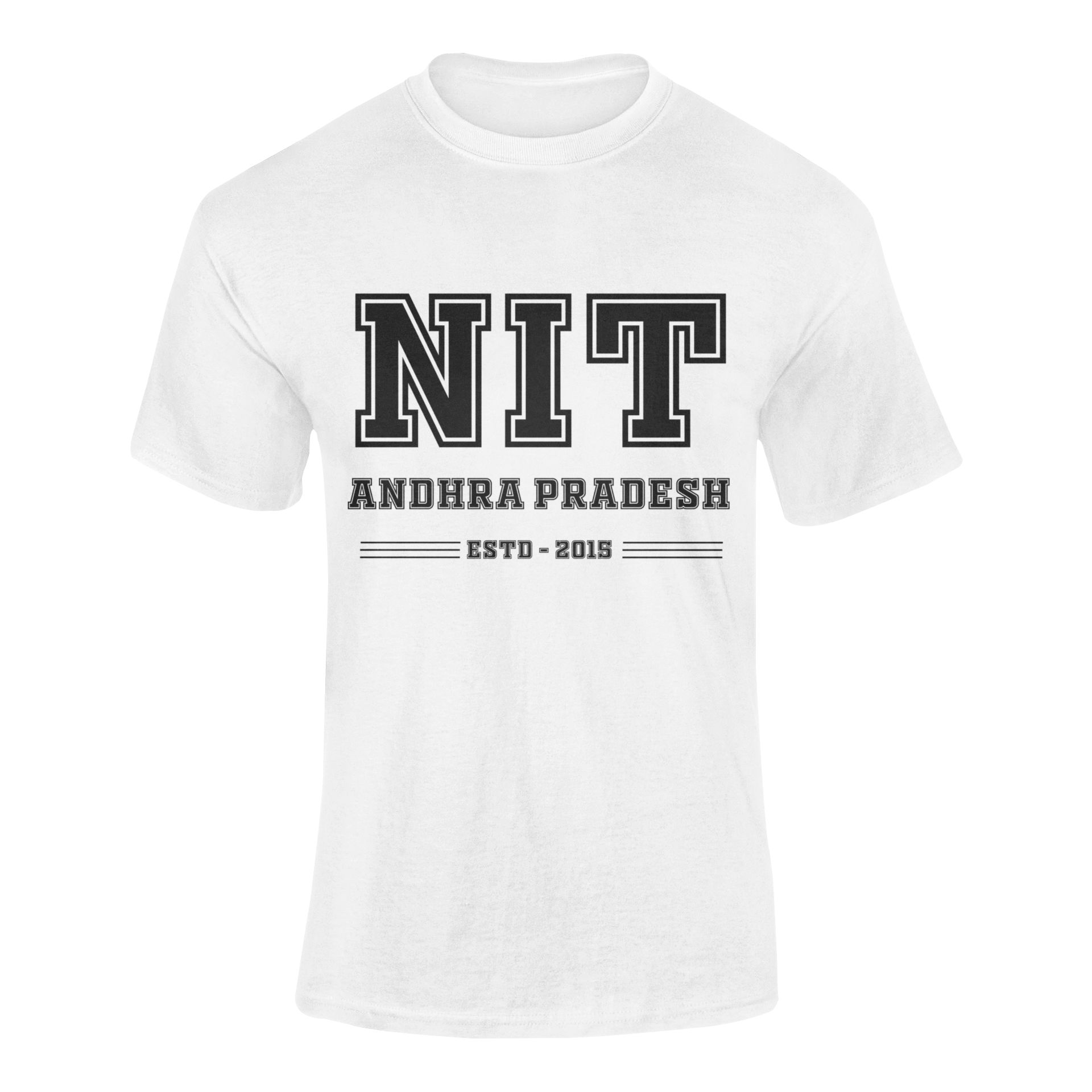 NIT ANDHRA Pradesh white- teeshood.com