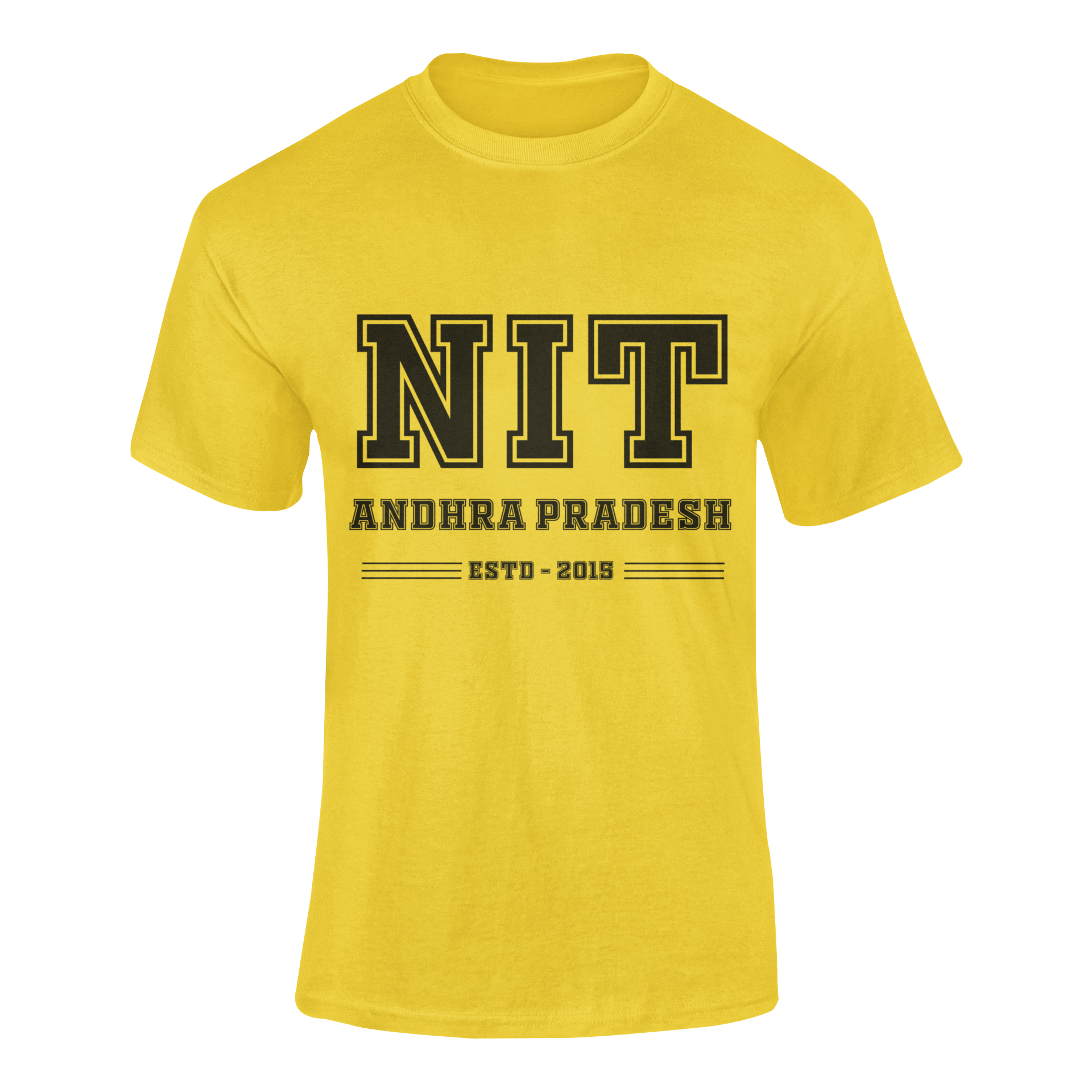 NIT ANDHRA Pradesh yellow - teeshood.com