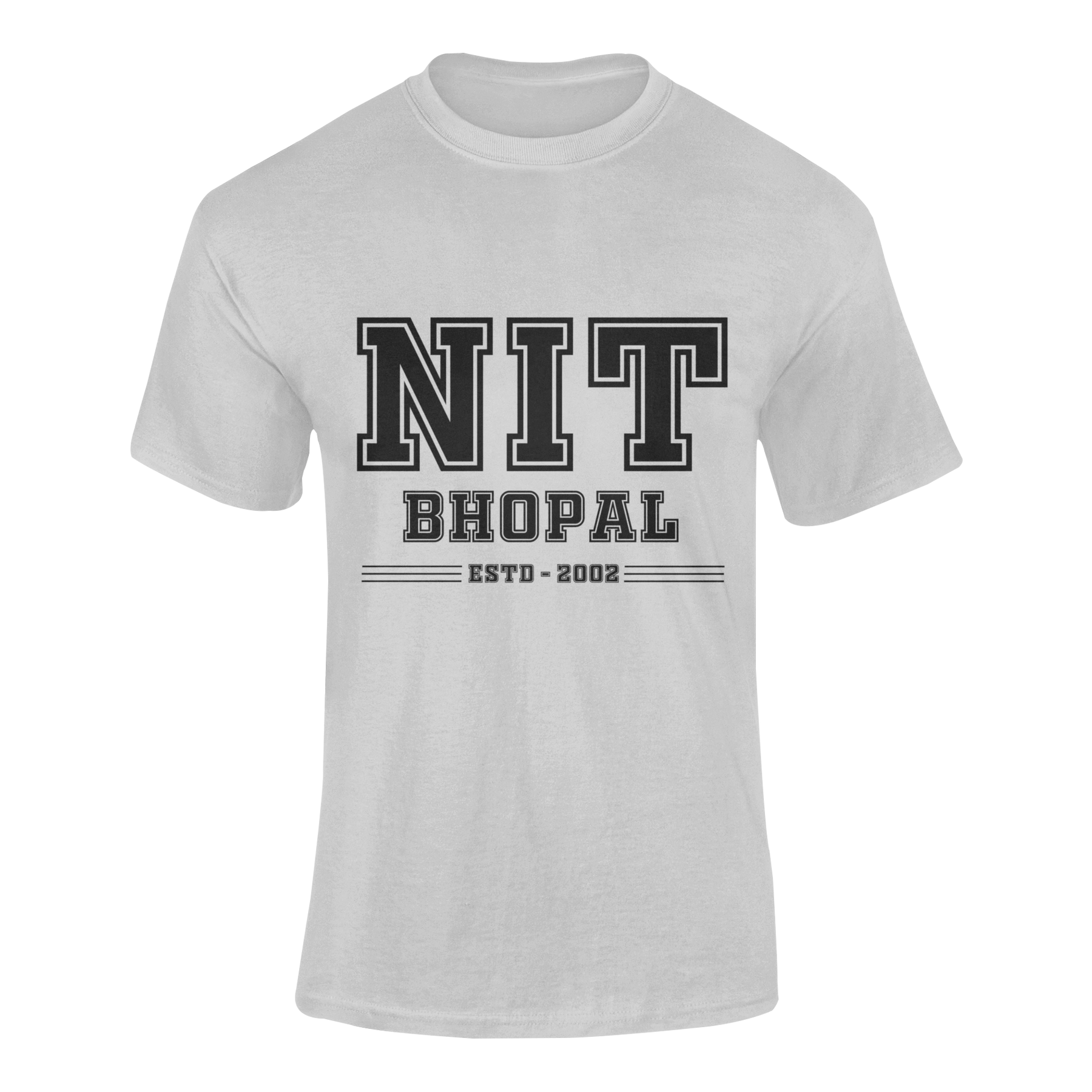 NIT BHOPAL grey - teeshood.com