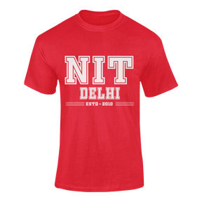 NIT DELHI red - teeshood.com