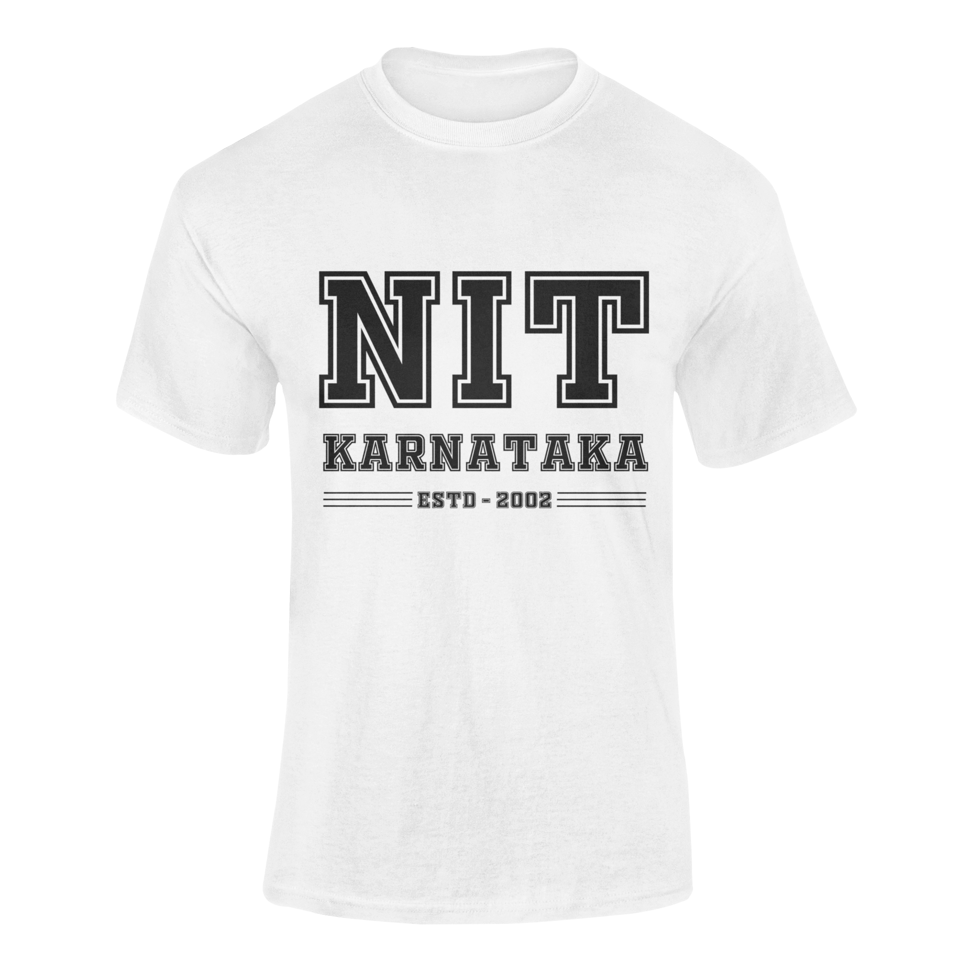 NIT KARNATAKA white - teeshood.com