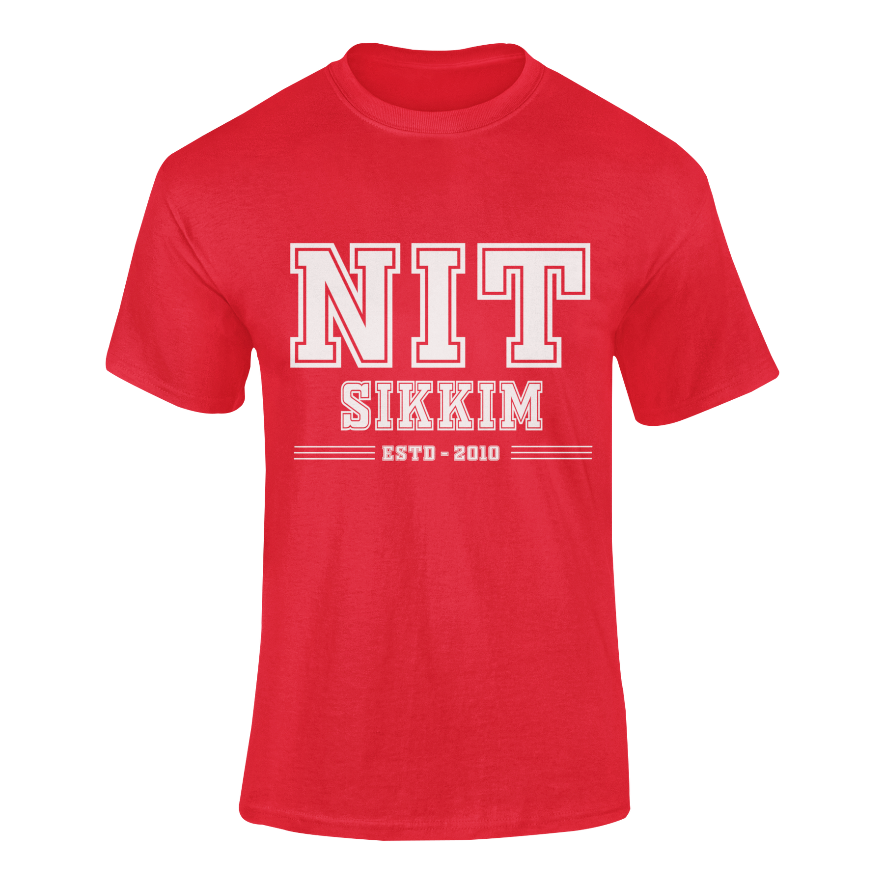 NIT SIKKIM red - teeshood.com