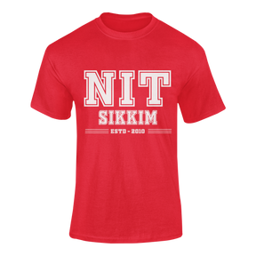 NIT SIKKIM red - teeshood.com