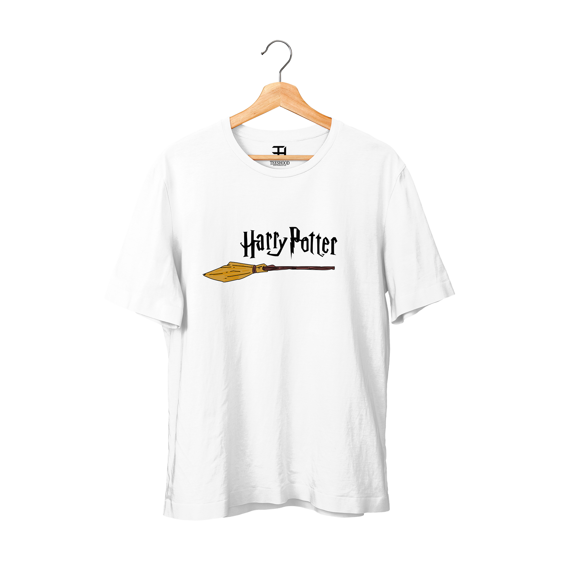 Buy Harry Potter Broomstick Printed T shirt Online in India Teeshood