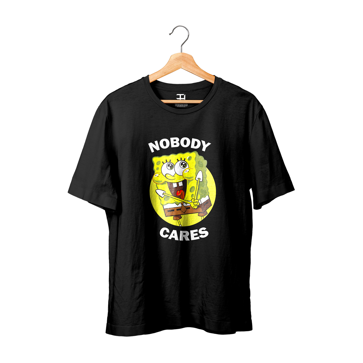 Nobody Cares - SpongeBob SquarePants T-shirt - Teeshood
