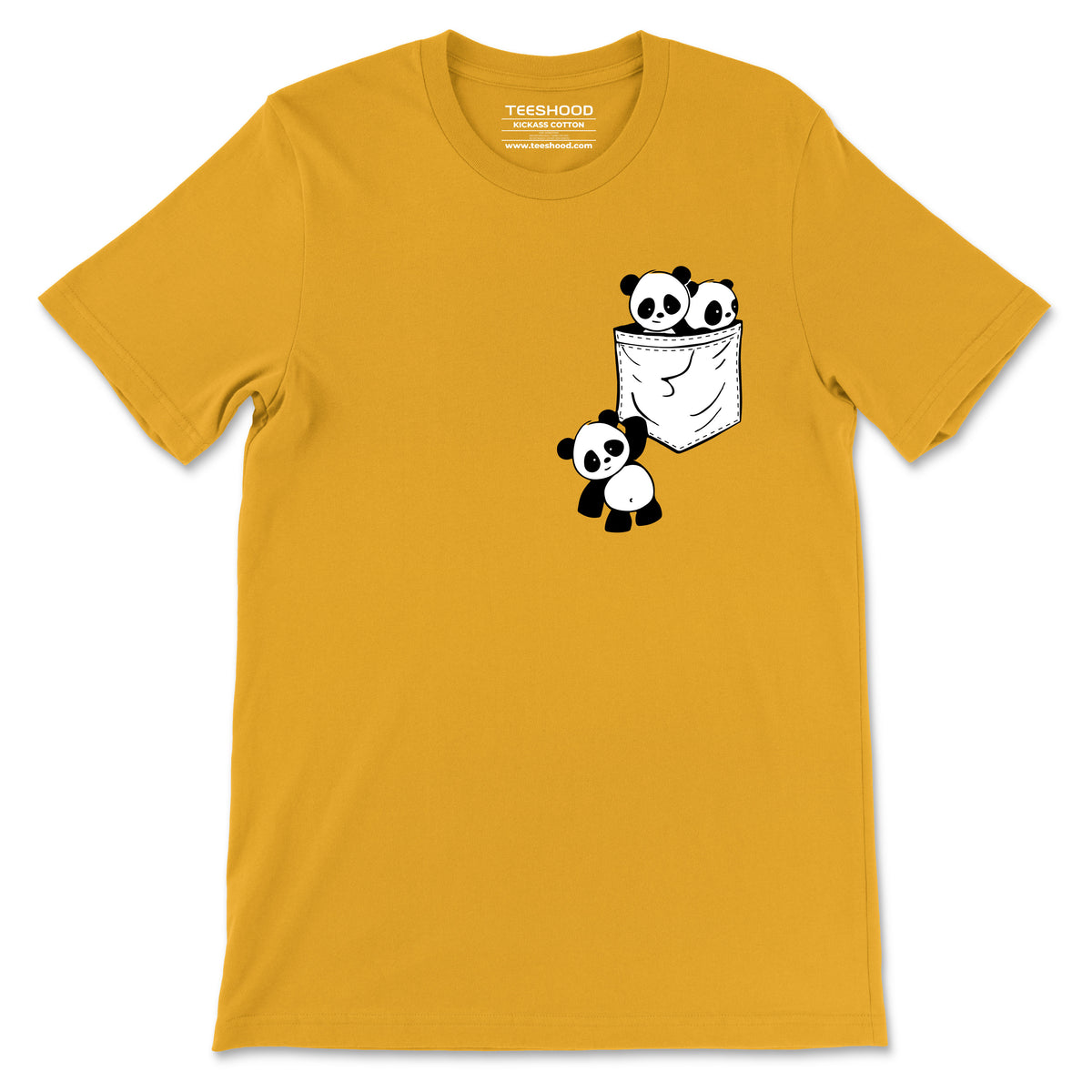 Cute pocket panda- teeshood.com]