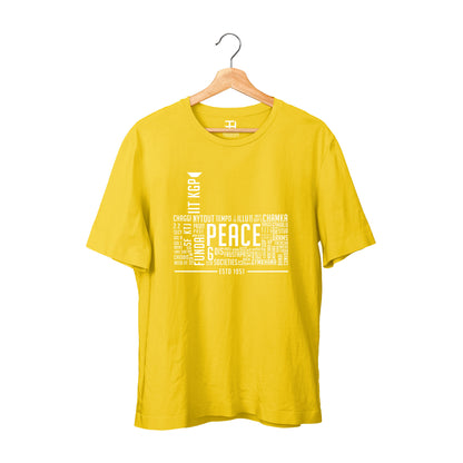 Peace - IIT Kharagpur T-shirt - Teeshood
