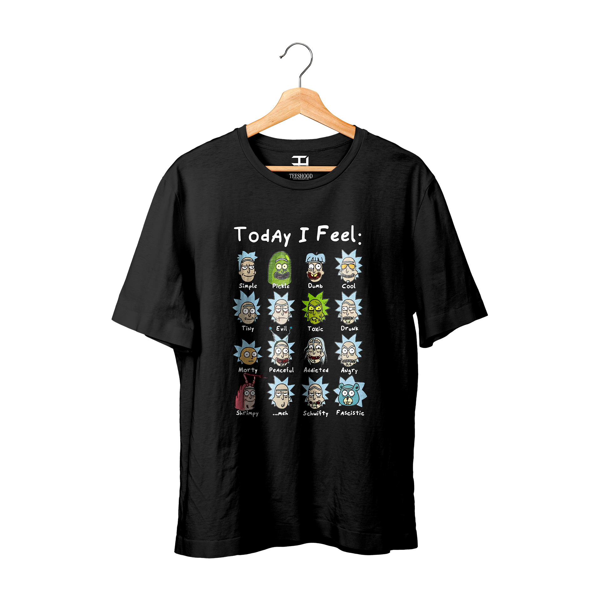 Today I Feel - Rick and Morty T-shirt - Teeshood