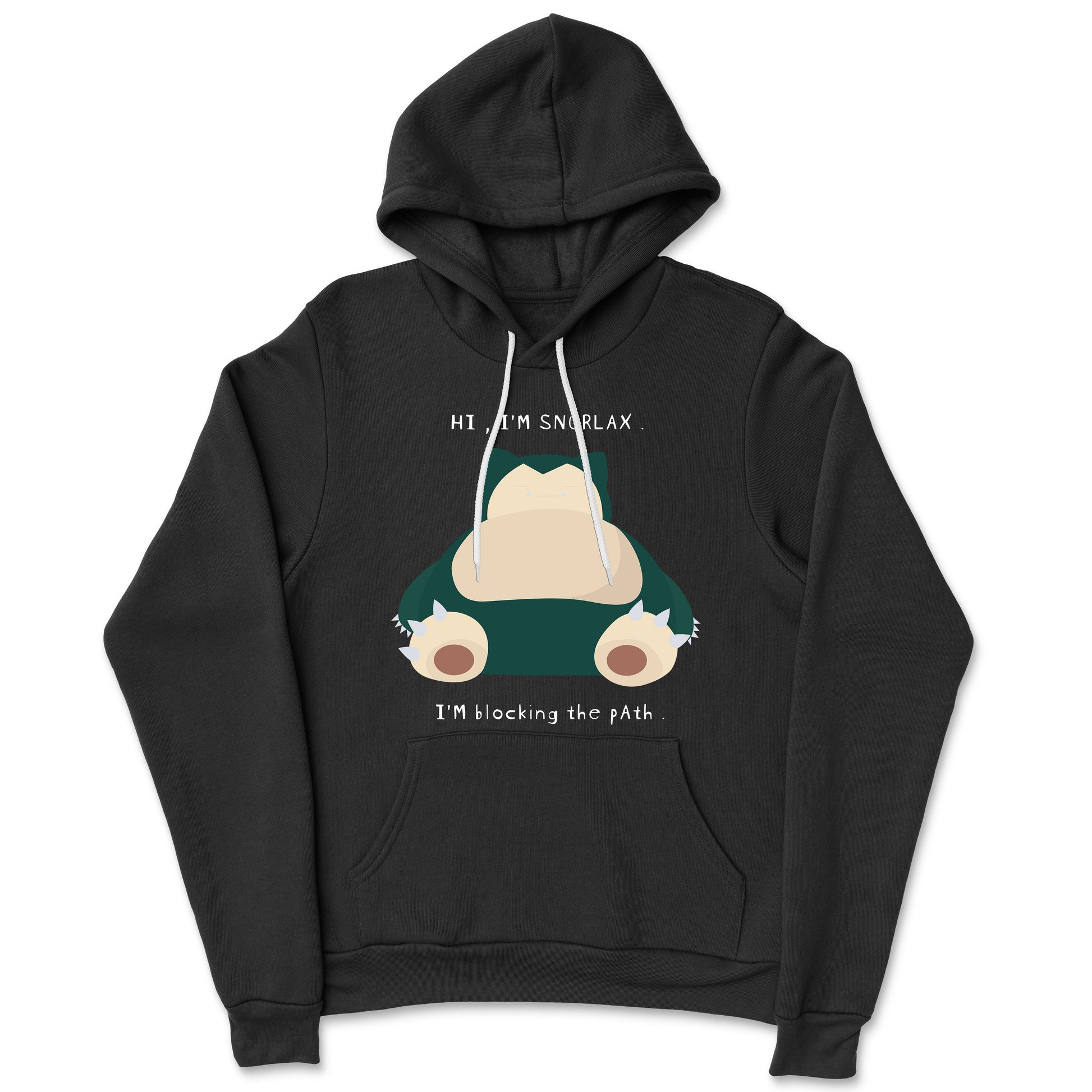 I'm Blockingthe Path - Snorlax Hoodie - Teeshood